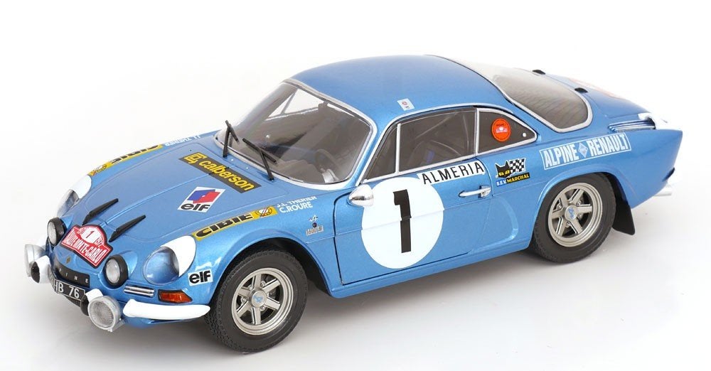Renault Alpine A110 No.1, Rally Monte Carlo 1972 Therier/Rou, Solido, Tschuiten@hotmail.com, Auto, Solido
