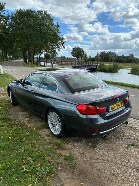 BMW 4-Serie 3.0 440I Cabrio AUT 2017 Grijs, Auto's, Automaat, Achterwielaandrijving, 4-Serie, Cabriolet