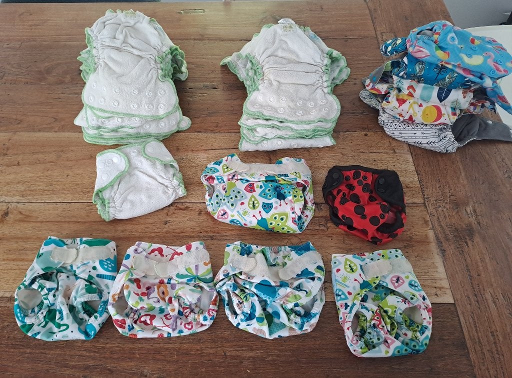 Wasbare luiers/new born/pakket, Ophalen, Zo goed als nieuw