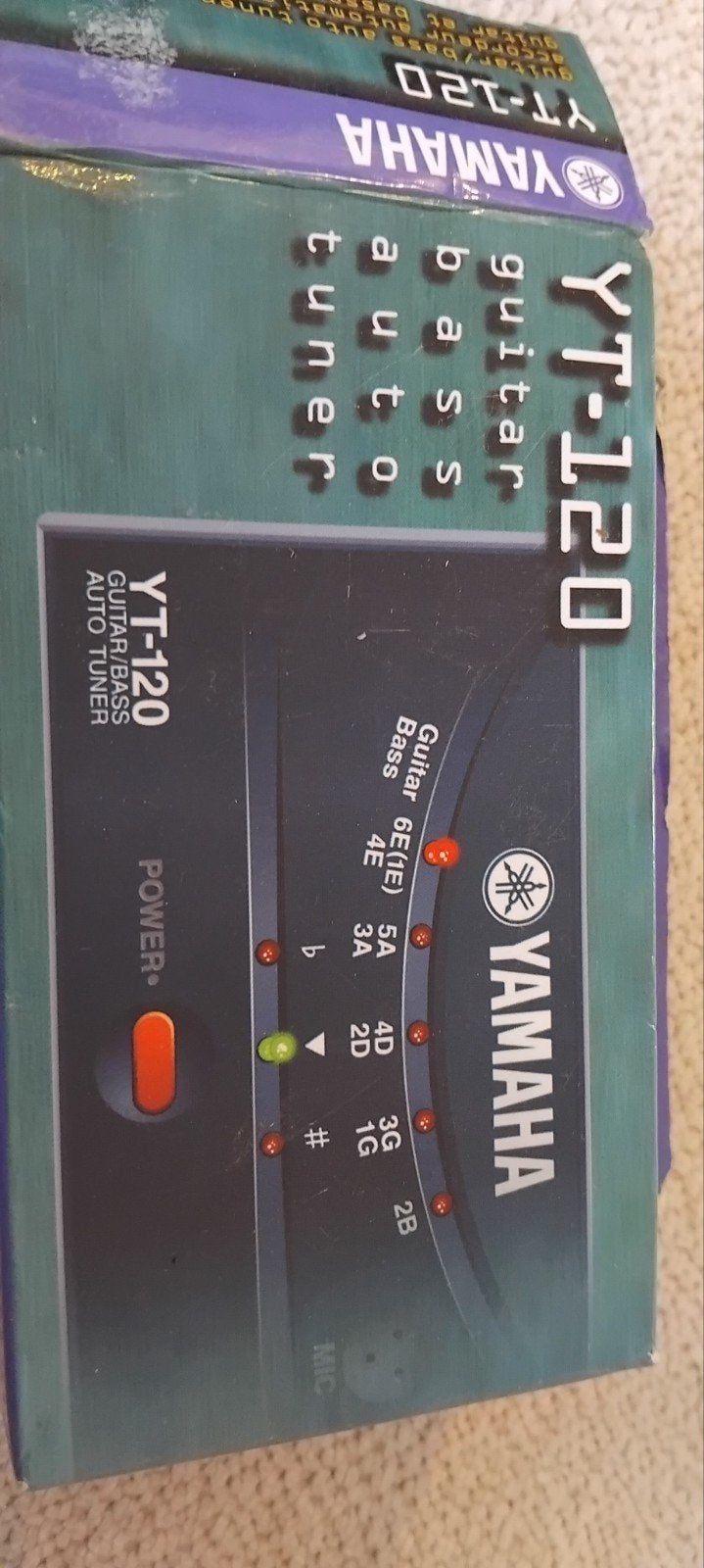 Yamaha YT-120 Gitaar/Bas Auto Tuner, Muziek en Instrumenten, Ophalen of Verzenden