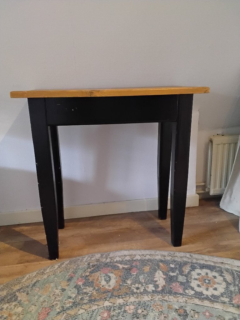 Side table, Ophalen, Gebruikt, 50 tot 100 cm, Grenenhout