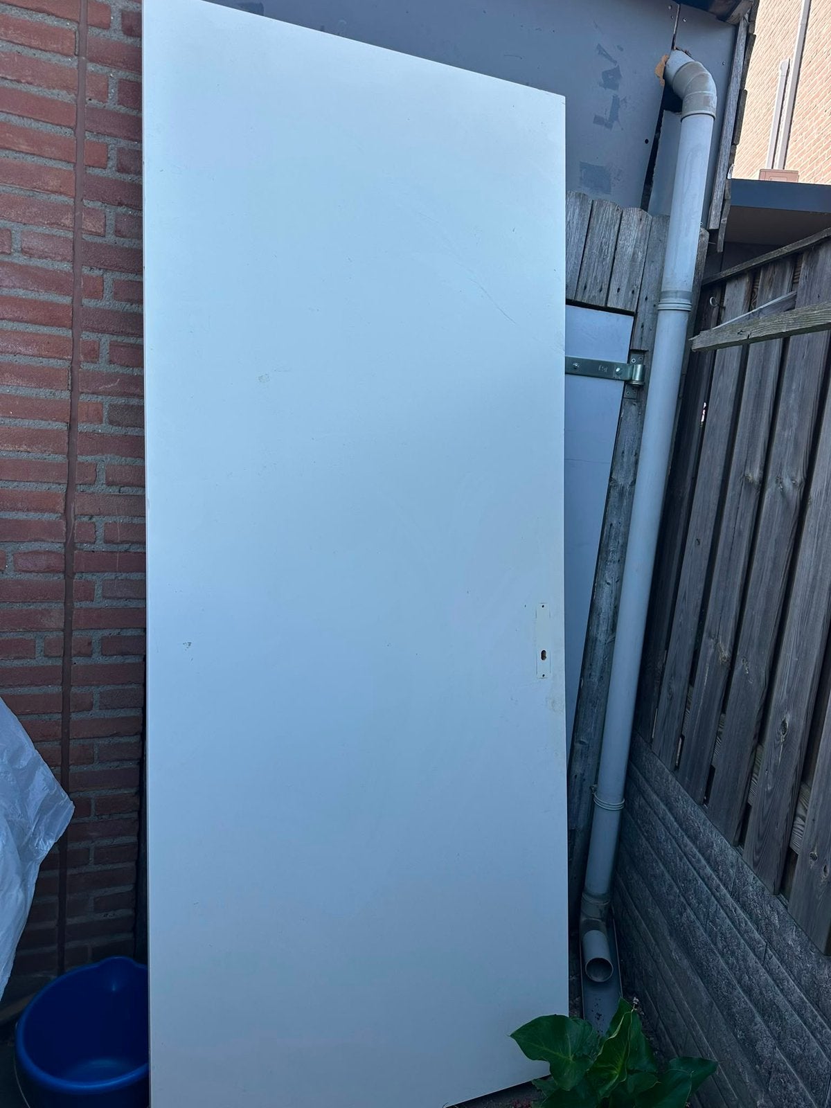 Binnendeur, gratis, zie foto’s voor afmetingen, Doe-het-zelf en Verbouw, Deuren en Horren, Ophalen, Gebruikt, Binnendeur, 200 tot 215 cm