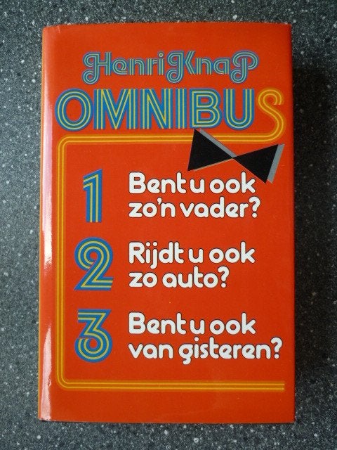 Henri Knap Omnibus - Bent u ook zo'n vader / van gisteren?, Ophalen of Verzenden, Zo goed als nieuw, Henri Knap