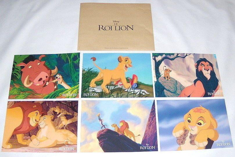 THE   LION   KING      lobbycard set., Verzenden, Nieuw, A4 of kleiner, Film en Tv