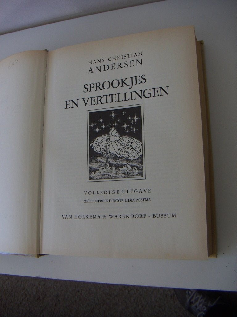 Hans Andersen sprookjes en vertellingen met mooie prenten., Antiek en Kunst, Ophalen of Verzenden, Hans Christiaan Andersen.