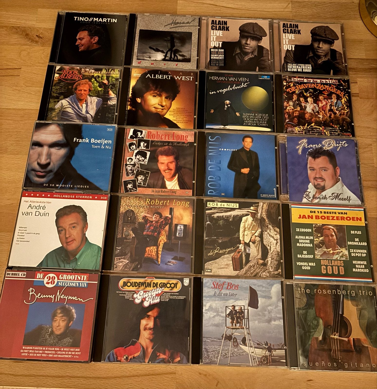 Ongeveer 100 CD's van Nederlandse bodem, Ophalen, Gebruikt, Pop, Album