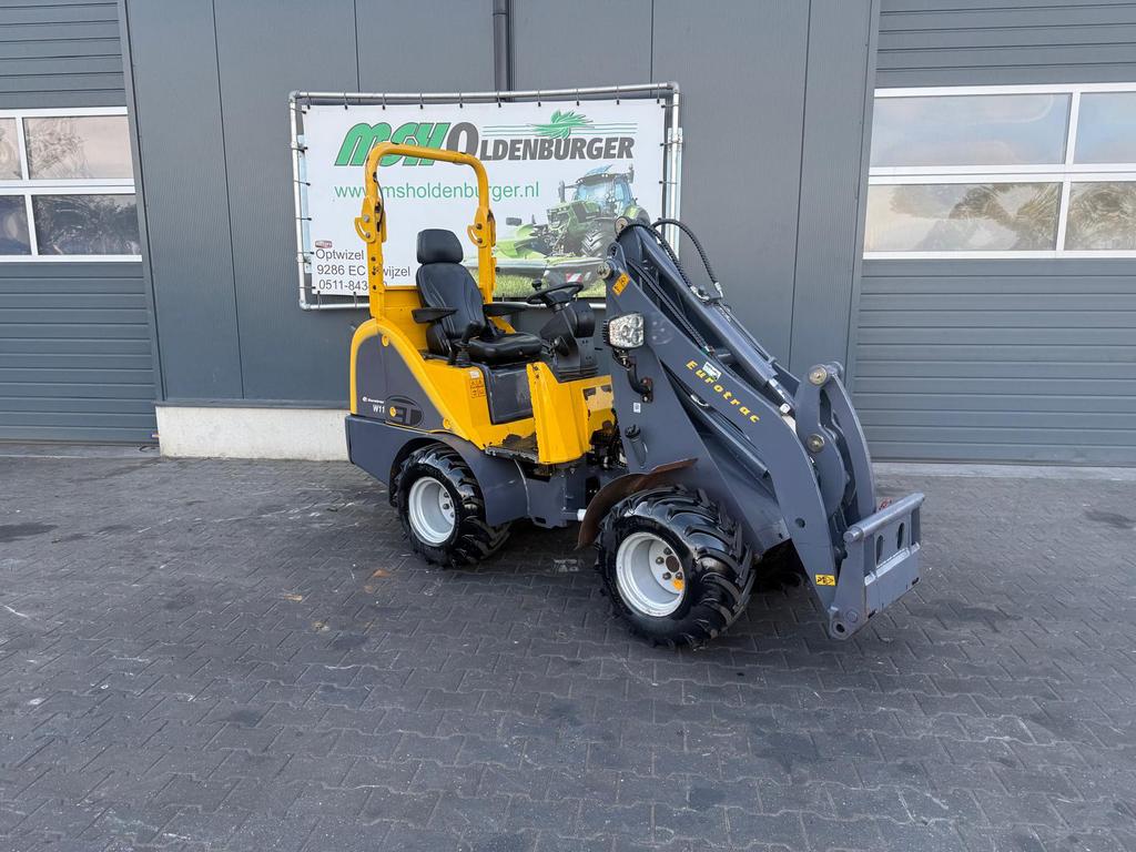 Eurotrac W11 bjr 2023, Wacker Neuson dumper, Ophalen, Graafmachine