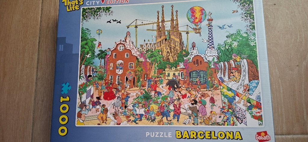 Puzzel That's Life City Edition Barcelona, Ophalen of Verzenden, 500 t/m 1500 stukjes, Zo goed als nieuw, Legpuzzel