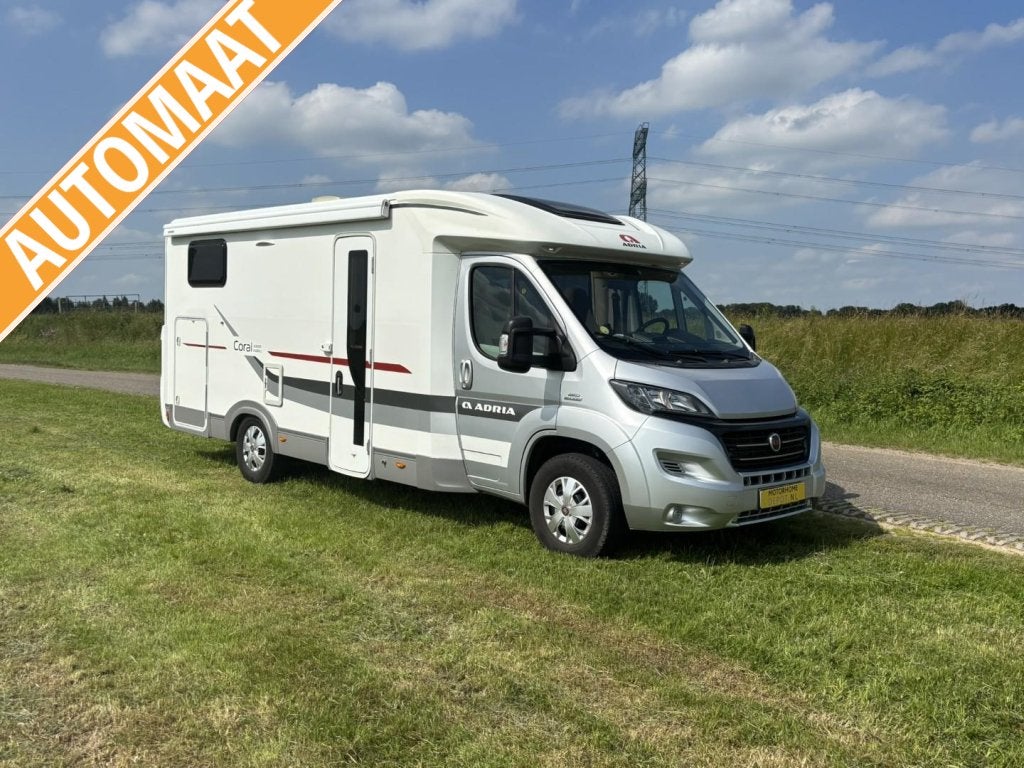 Adria Coral Axess 600 SL | 2015 | Automaat | Lengte bedden, Kluisje, Ringverwarming, Fiat, Tot en met 2