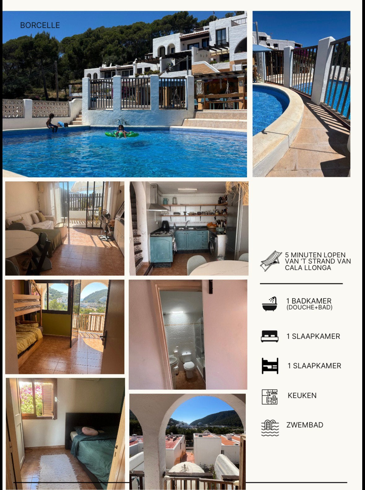 Vakantie Ibiza, Vakantie, Vakantiehuizen | Spanje, Speeltuin, Dorp, 2 slaapkamers, Ibiza of Mallorca