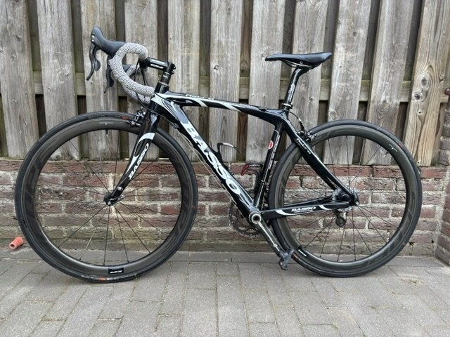 Basso racefiets met Campagnolo Chorus  en Scope R4 wielen., 28 inch, Gebruikt, Carbon, Velgrem