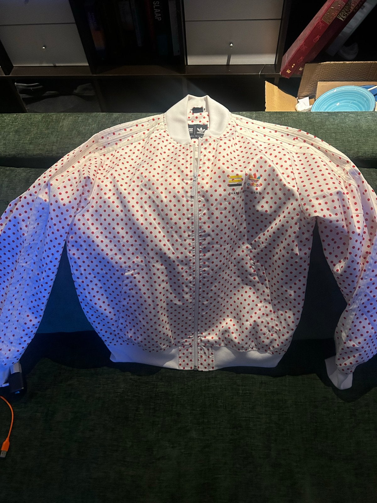 adidas Originals x Pharrell Williams Polka Dot Track Jacket, Ophalen of Verzenden, Nieuw