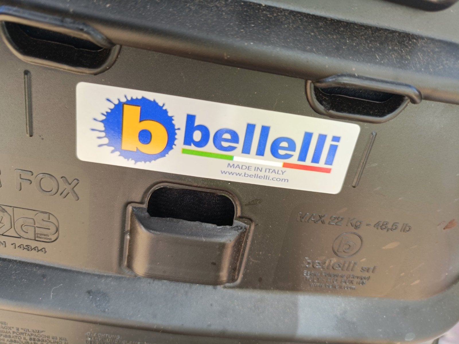 Bellini Fietsstoel Achterop - Zwart, Ophalen of Verzenden