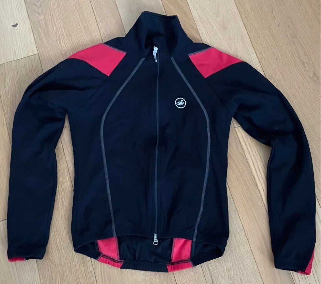 Castelli Winterfietsjack Mt L Warm, Wind- & Regenbestendig, Castelli, Verzenden, Dames, Zo goed als nieuw