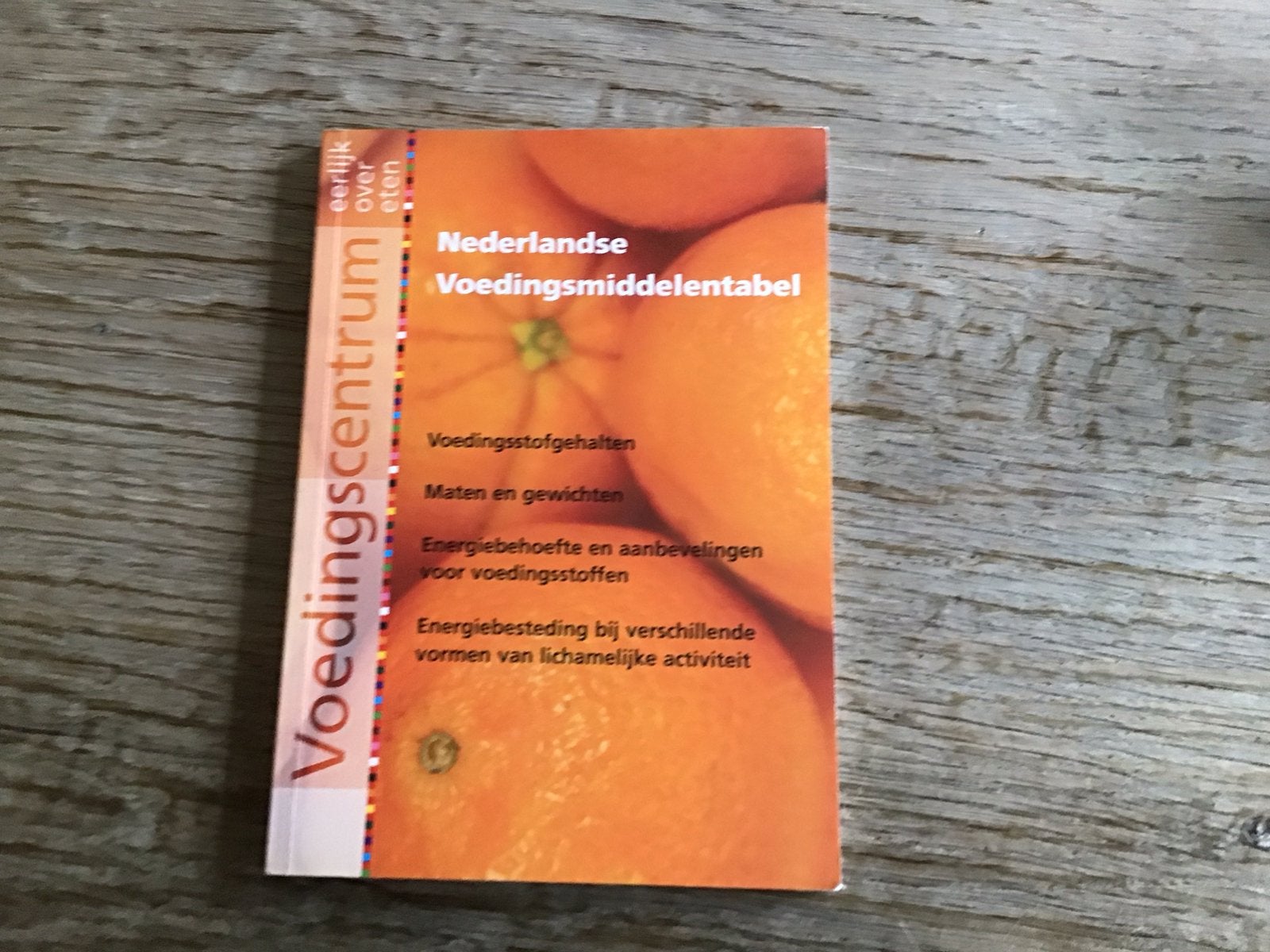 Nederlandse voedingsmiddelentabel, Ophalen of Verzenden, Nieuw
