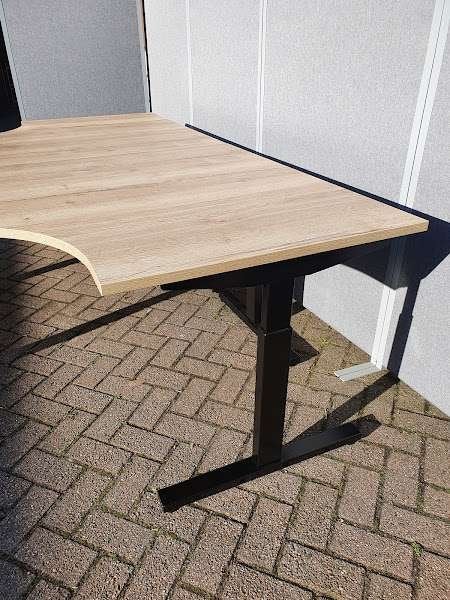 Nieuwe TS hoekbureau, div maten en kleuren, Huis en Inrichting, Bureaus, VST, Hoekbureau, Info@vstkantoormeubilair.nl, 200 cm