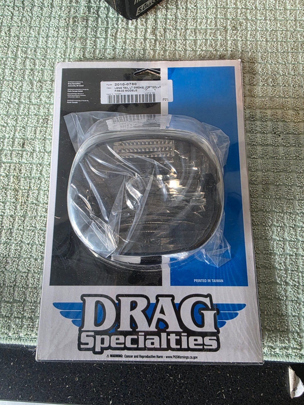 Harley Davidson LED Achterlicht Lens Smoke F/89-03 Modellen, Ophalen of Verzenden