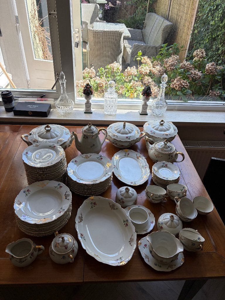 Klassiek Tsjechoslowaaks servies – compleet set, Ophalen