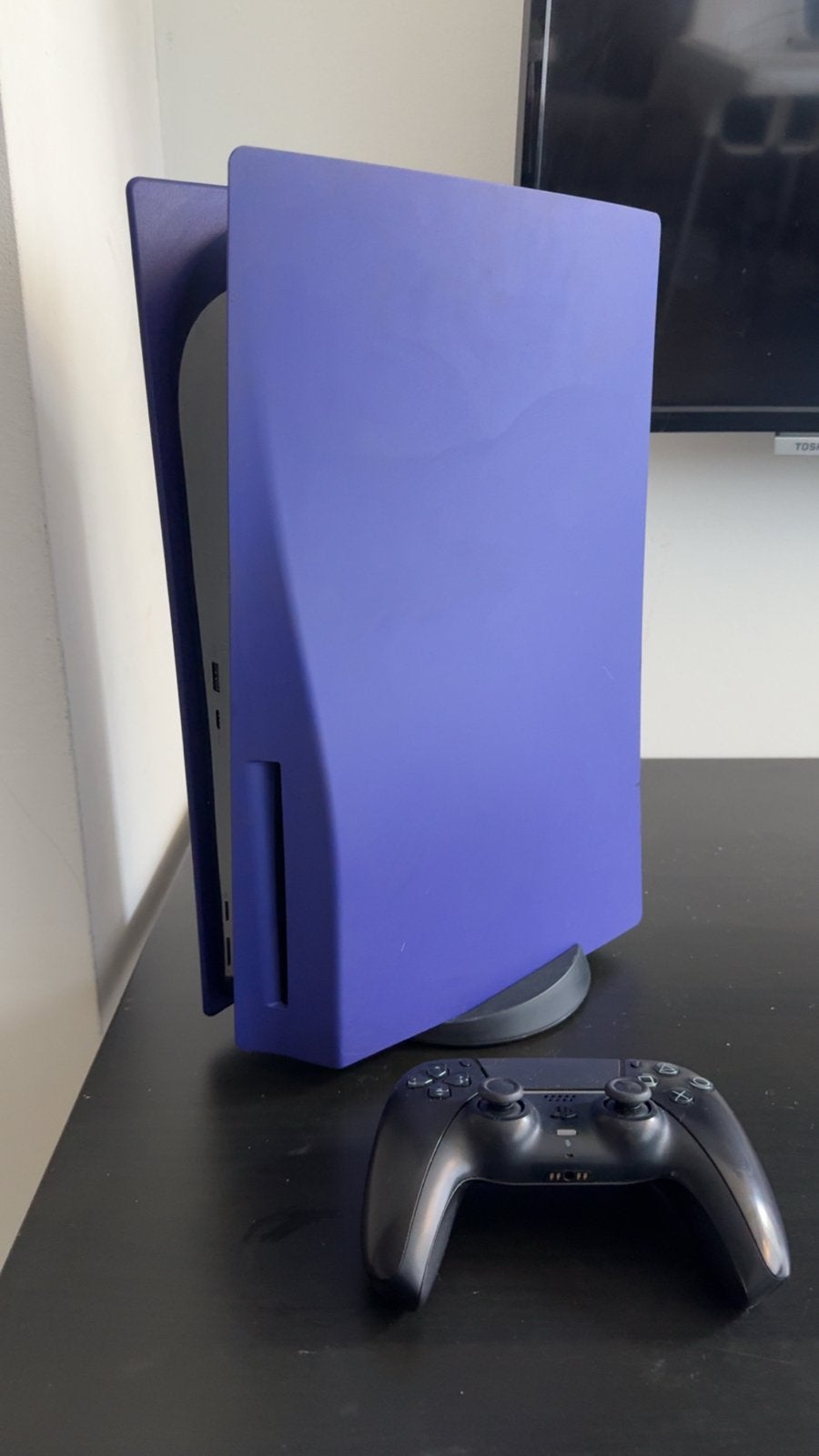 PlayStation 5 disc edition - Galactic purple, Ophalen, Zo goed als nieuw