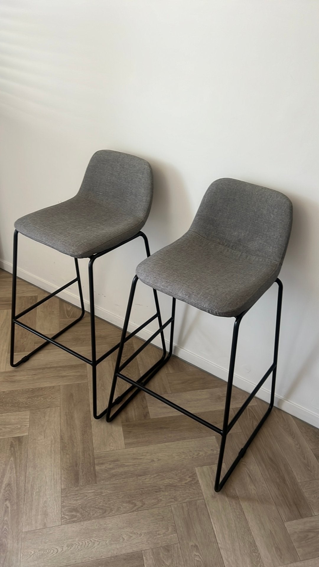 2 bar krukken, 2 krukken, Ophalen of Verzenden, Zo goed als nieuw, 60 tot 90 cm