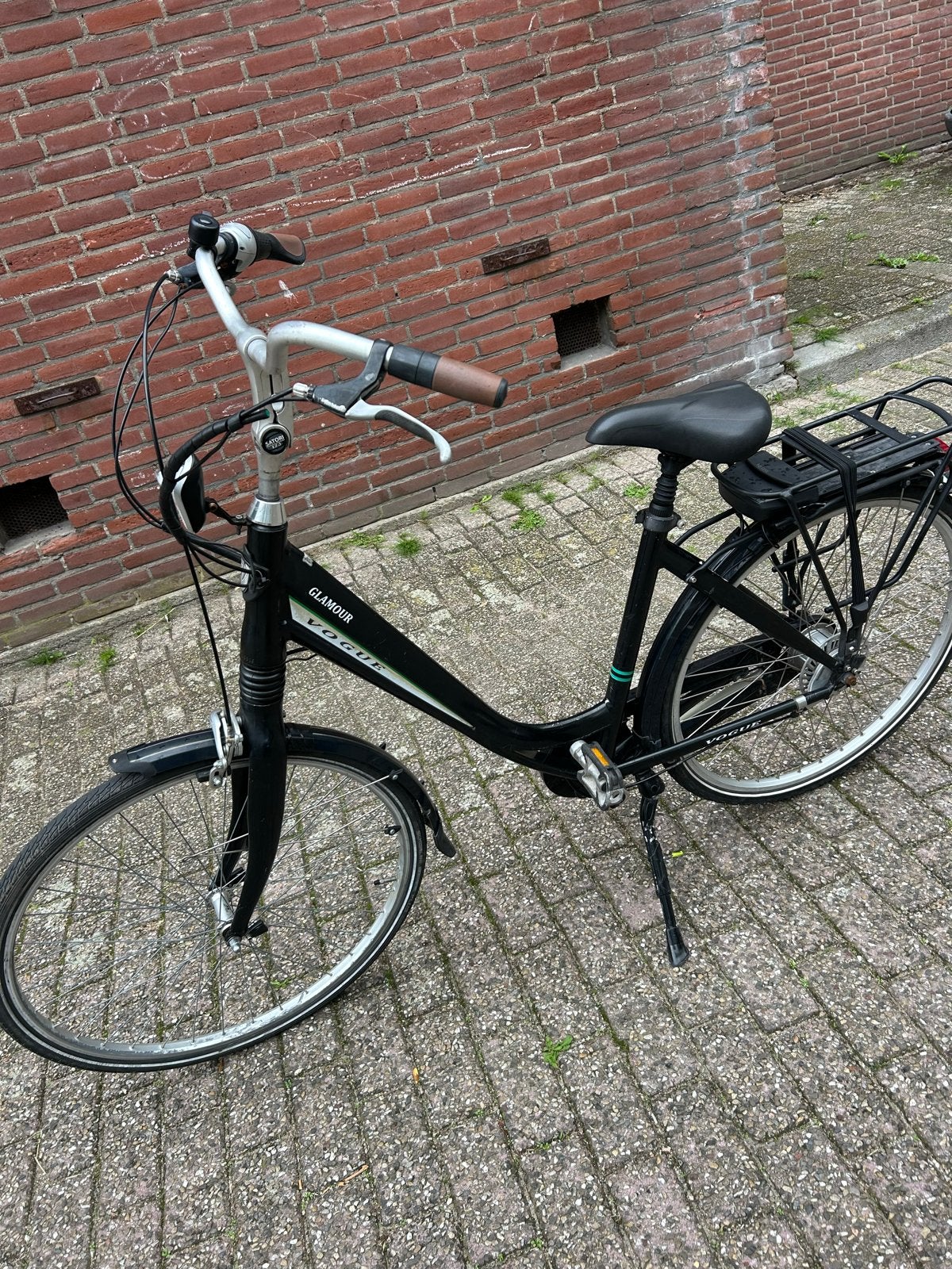Vogue Glamour Damesfiets - Zwart, Zo goed als nieuw, Terugtraprem, (Extra) lage instap, Zo goed als nieuw, 50 tot 53 cm