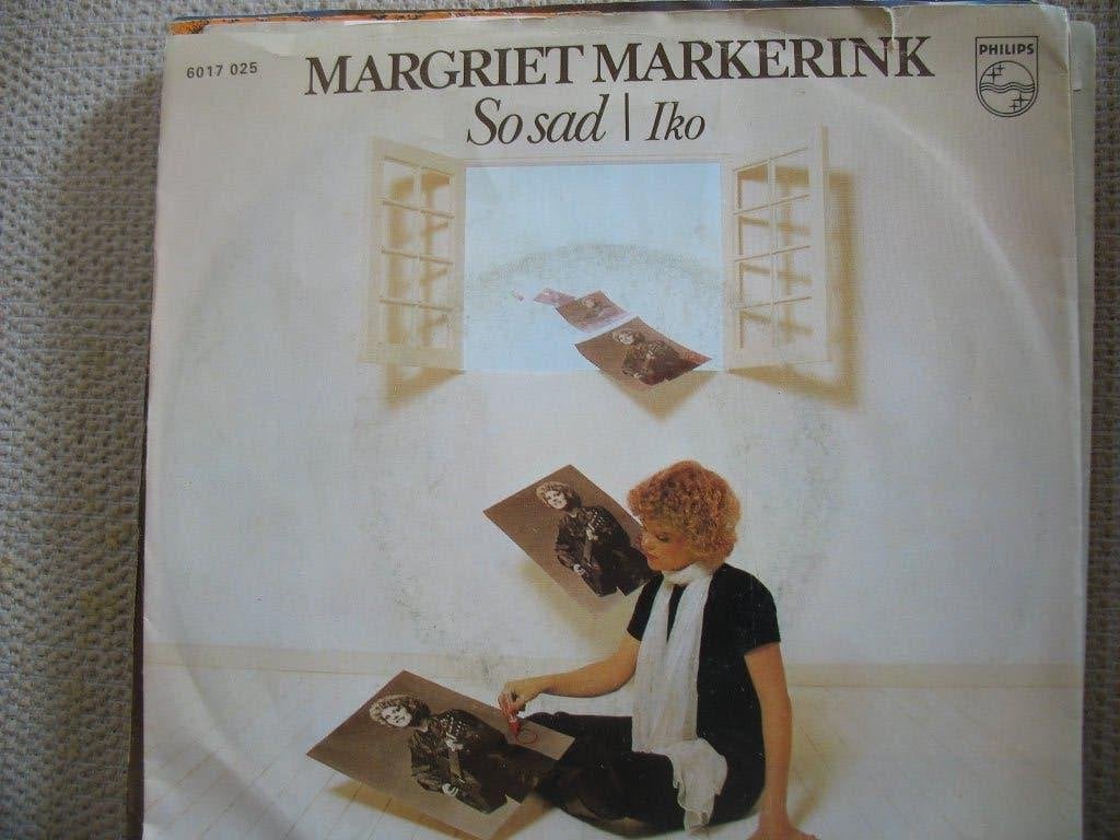 Single Sale; Margriet Markerink - So sad, Ophalen of Verzenden, Gebruikt, Pop