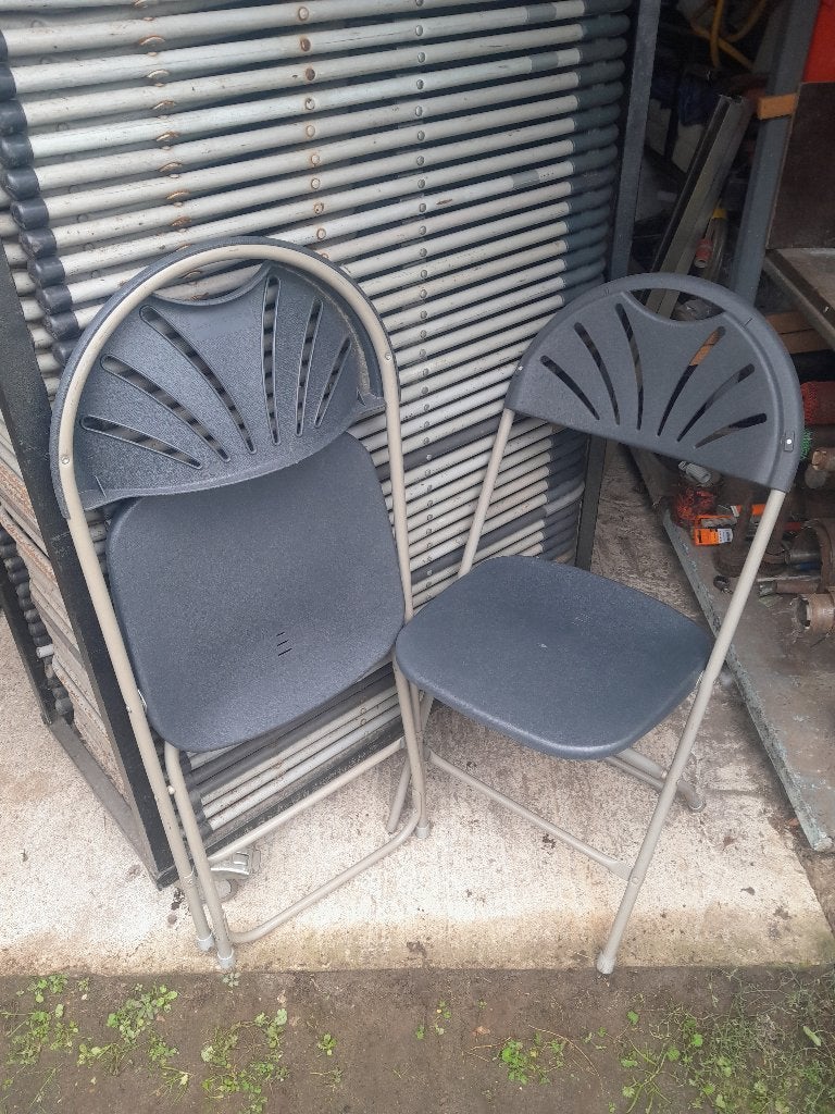 Klapstoelen, vouwstoelen, Tuin en Terras, Ophalen, Gebruikt