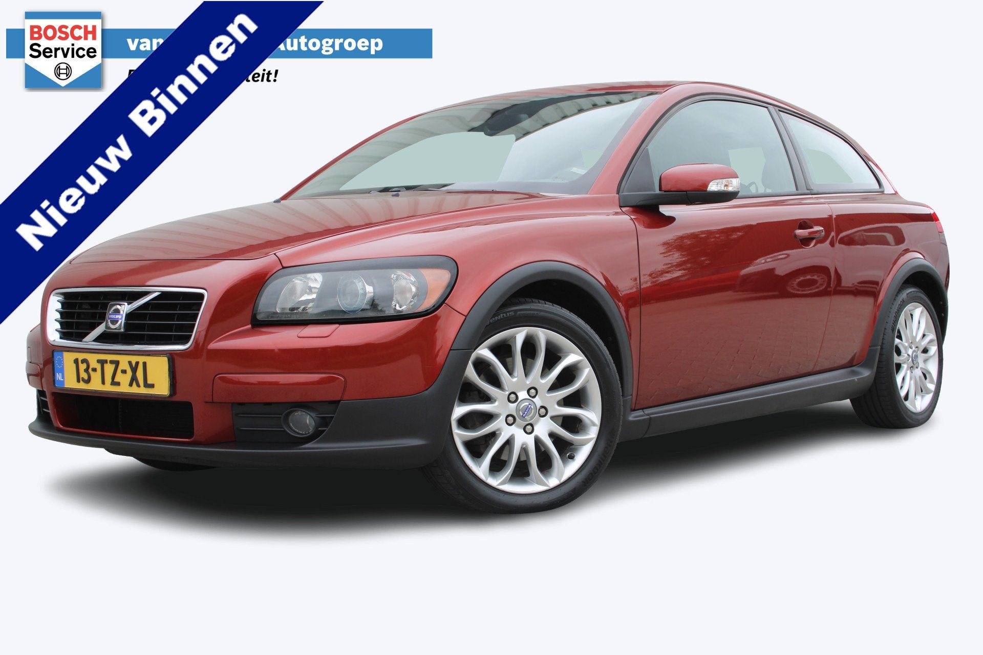Volvo C30 2.4i Summum | Cruise control | Afneembare trekhaak, Auto's, Volvo, Gebruikt, Zwart, 700 kg, 4 stoelen