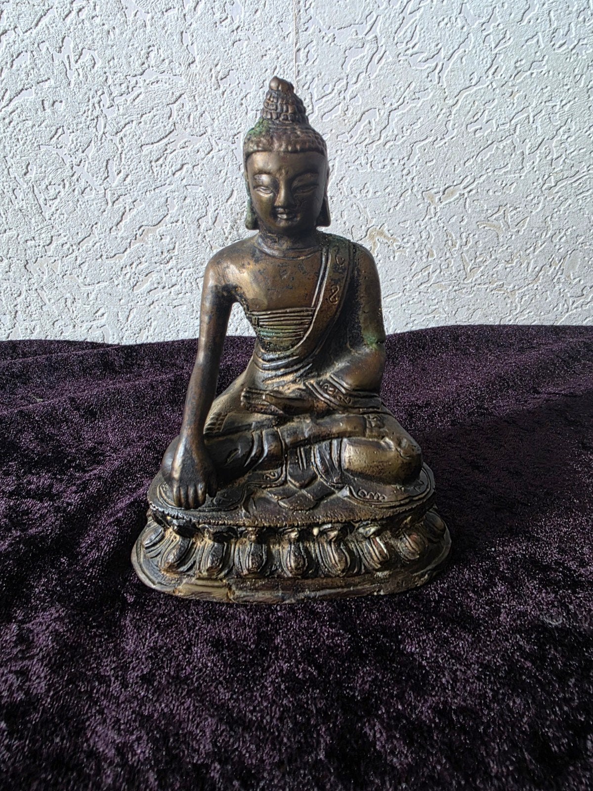 oude bronzen boeddah, Huis en Inrichting, Woonaccessoires | Boeddhabeelden, Ophalen of Verzenden