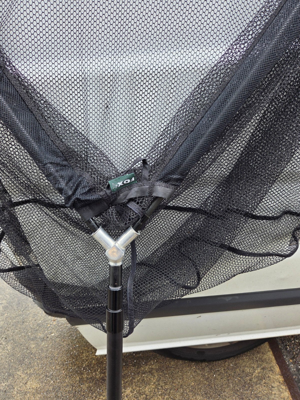 Fox Landing Net Met NTG XPR Uitschuifbare Stok, Watersport en Boten, Ophalen of Verzenden, Gebruikt, Net of Fuik