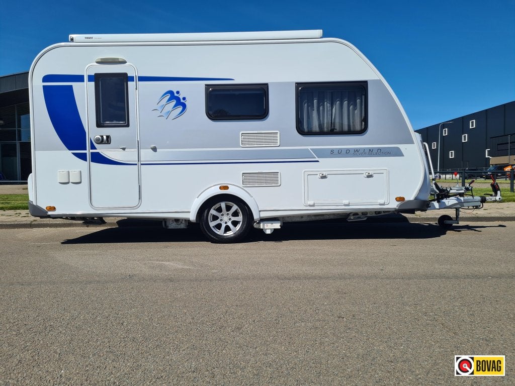 Knaus Sudwind Silver Selection 420 QD, Caravans en Kamperen, Caravans, Schokbreker, Bedrijf, Treinzit, Tot en met 3