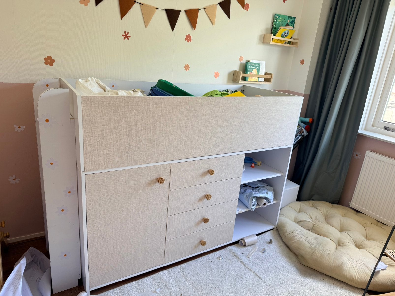 Gratis peuter hoogslaper, laatste kans woensdag nr kringloop, Ophalen, Gebruikt, Hoogslaper