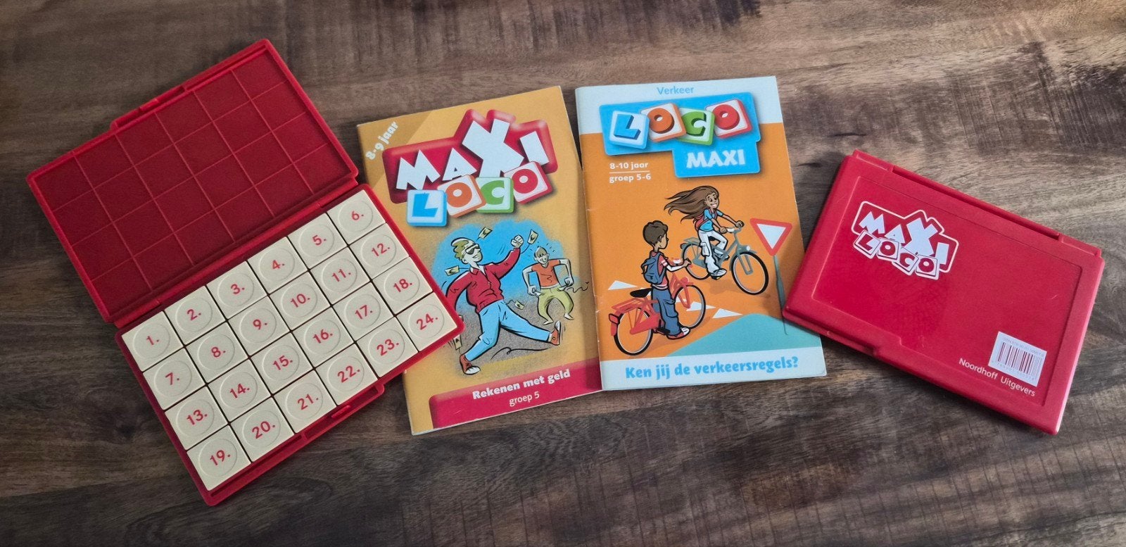 Grote collectie Loco spellen: Mini, Maxi en Bambino, Ophalen of Verzenden, Gebruikt, Puzzelen
