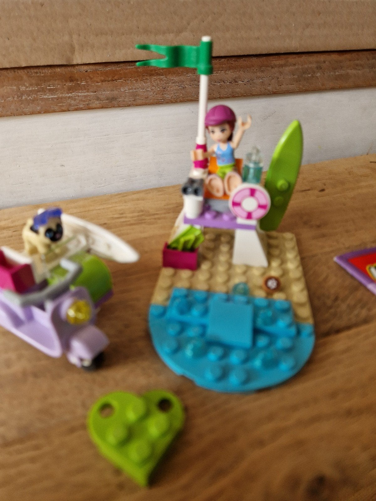 Lego Friends Mia's strandscooter, Lego, Friends, Ophalen of Verzenden, Zo goed als nieuw
