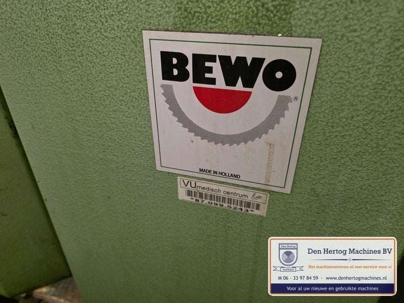 Bewo 315 LT met koeling 100x100mm twee snelheden RVS staal, Ophalen, Gebruikt, Bewo, Afkortzaag