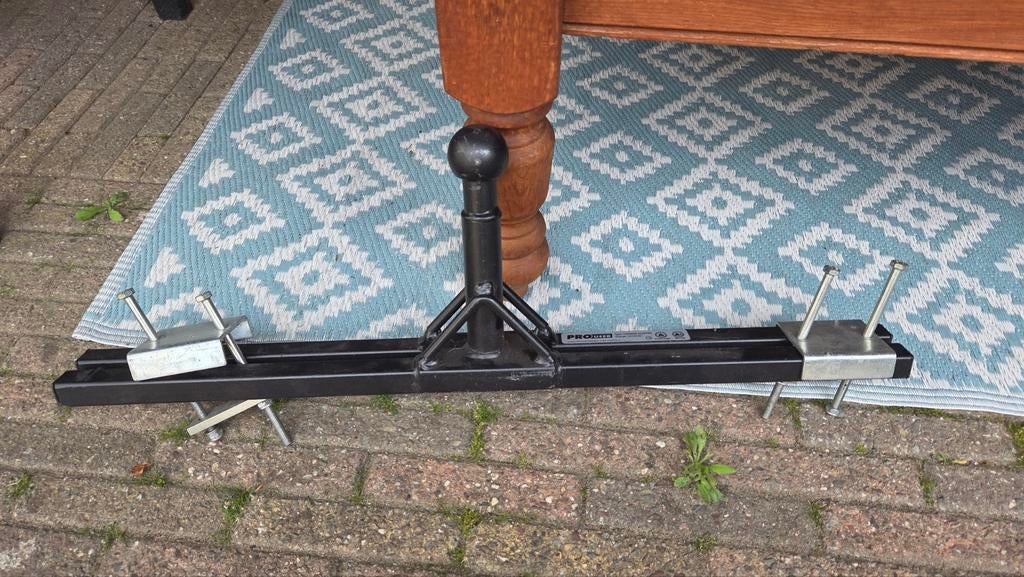 Fietsendrager hulpstuk op dissel, Ophalen, Trekhaakdrager