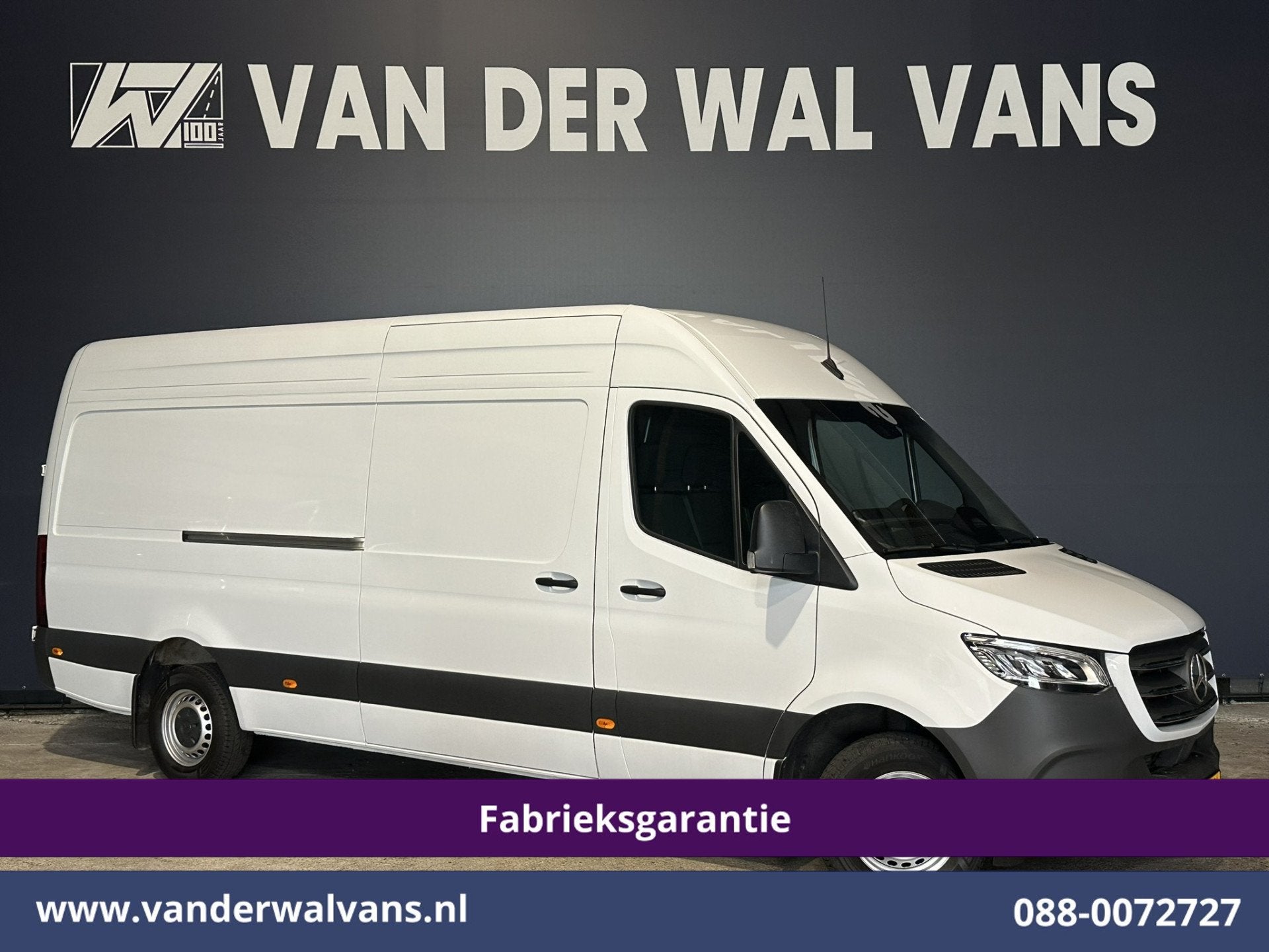 Mercedes-Benz Sprinter 317 CDI 170pk L3H2 Fabrieksgarantie E, Dealer onderhouden, Gebruikt, 4 cilinders, 2000 kg