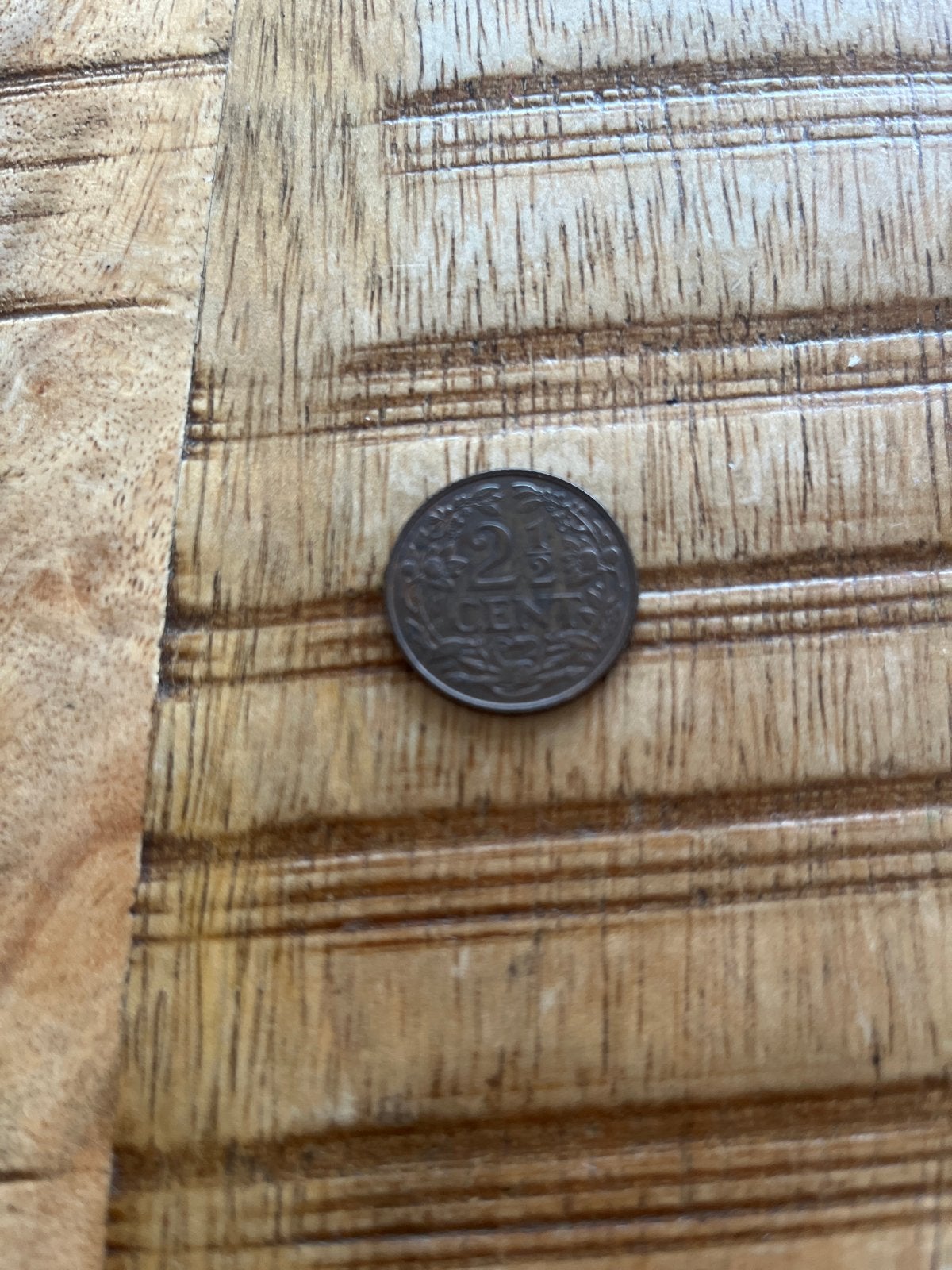 Oude Nederlandse 2,5 Cent Munt, Postzegels en Munten, Ophalen of Verzenden, Koningin Wilhelmina, 25 cent, Losse munt