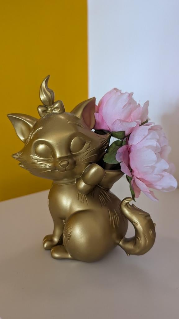 Disney Aristocats Marie Ann Shen Vaas, Verzamelen, Disney, Ophalen of Verzenden, Overige figuren, Zo goed als nieuw, Beeldje of Figuurtje