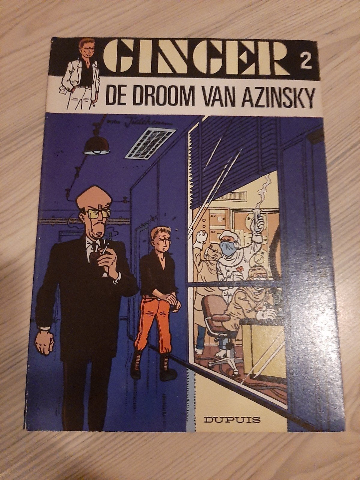 Ginger 2: De Droom van Azinsky - Stripboek, Boeken, Ophalen of Verzenden