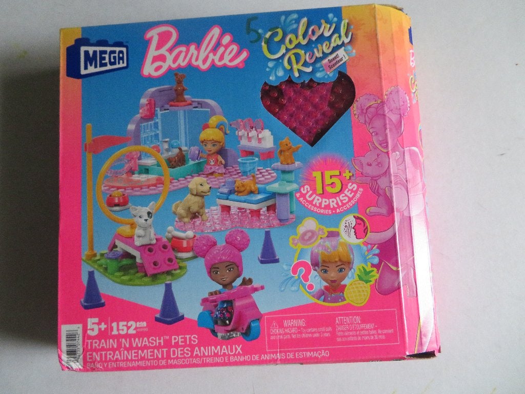MEGA - BARBIE -- TRAIN N WASH PETS, Ophalen of Verzenden, Jongen of Meisje