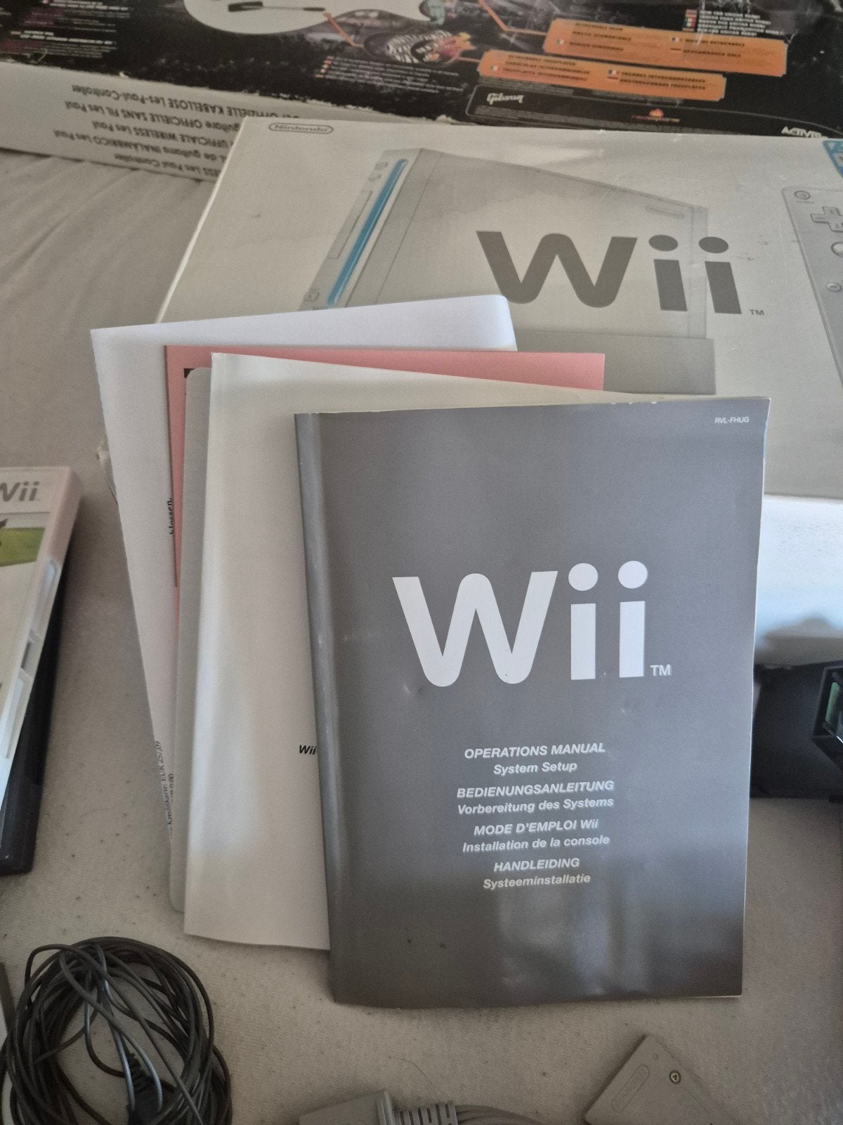 Omgebouwde Nintendo Wii Console met extras, Ophalen, Gebruikt, Met 2 controllers, Met games