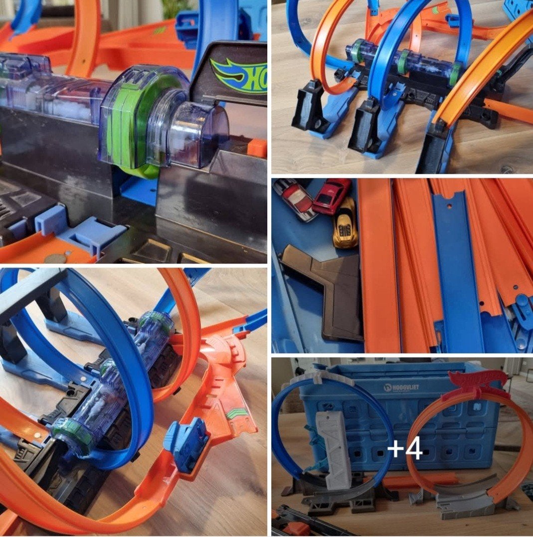 Hot wheel baan en toebehoren, Ophalen, Elektrisch, Overige merken
