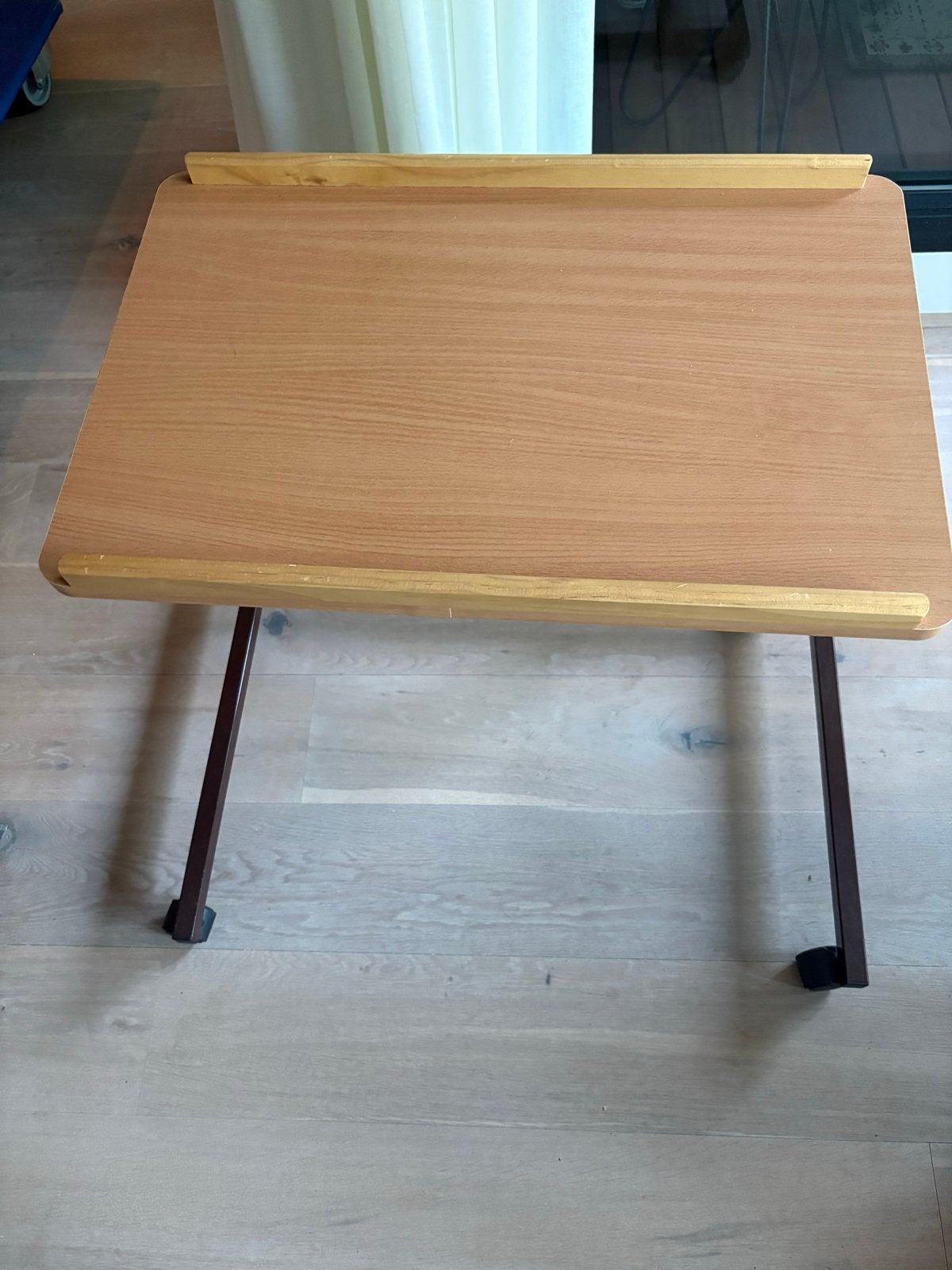 Verrijdbare bijzettafel/laptoptafel, in hoogte verstelbaar, Ophalen, Gebruikt, 55 tot 75 cm, 60 cm of meer