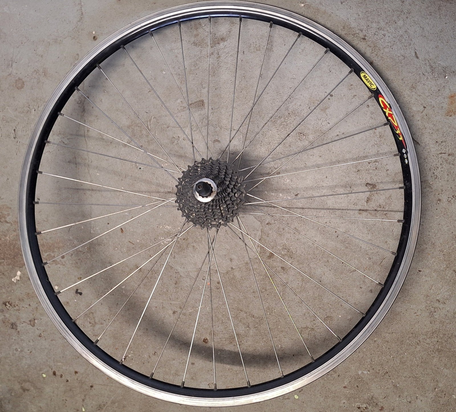 Mavic CPX33 28 inch achterwiel racefiets 36 spaken, Gebruikt, Mavic, Racefiets, Ophalen