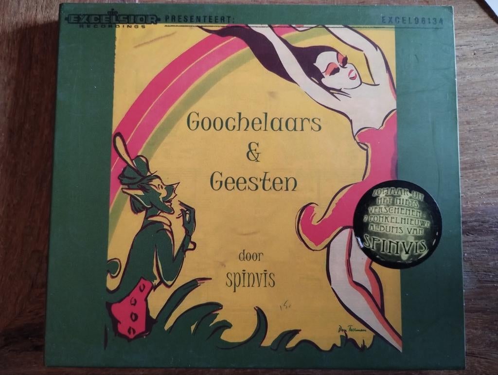 Spinvis - Goochelaars & Geesten (Boxset), Cd's en Dvd's, Ophalen of Verzenden, 2000 - 2009, Gebruikt, Boxset
