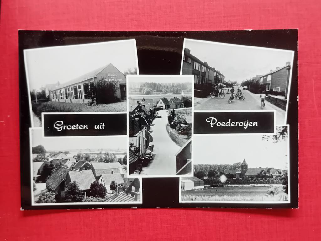 Ansichtkaart Poederoijen, Ophalen of Verzenden