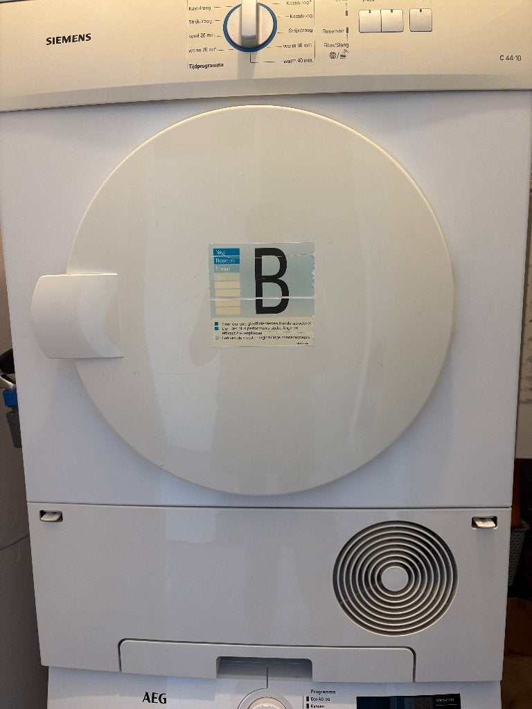 Siemens Condensdroger, Witgoed en Apparatuur, Wasdrogers, Ophalen, 6 tot 8 kg, Gebruikt, Voorlader