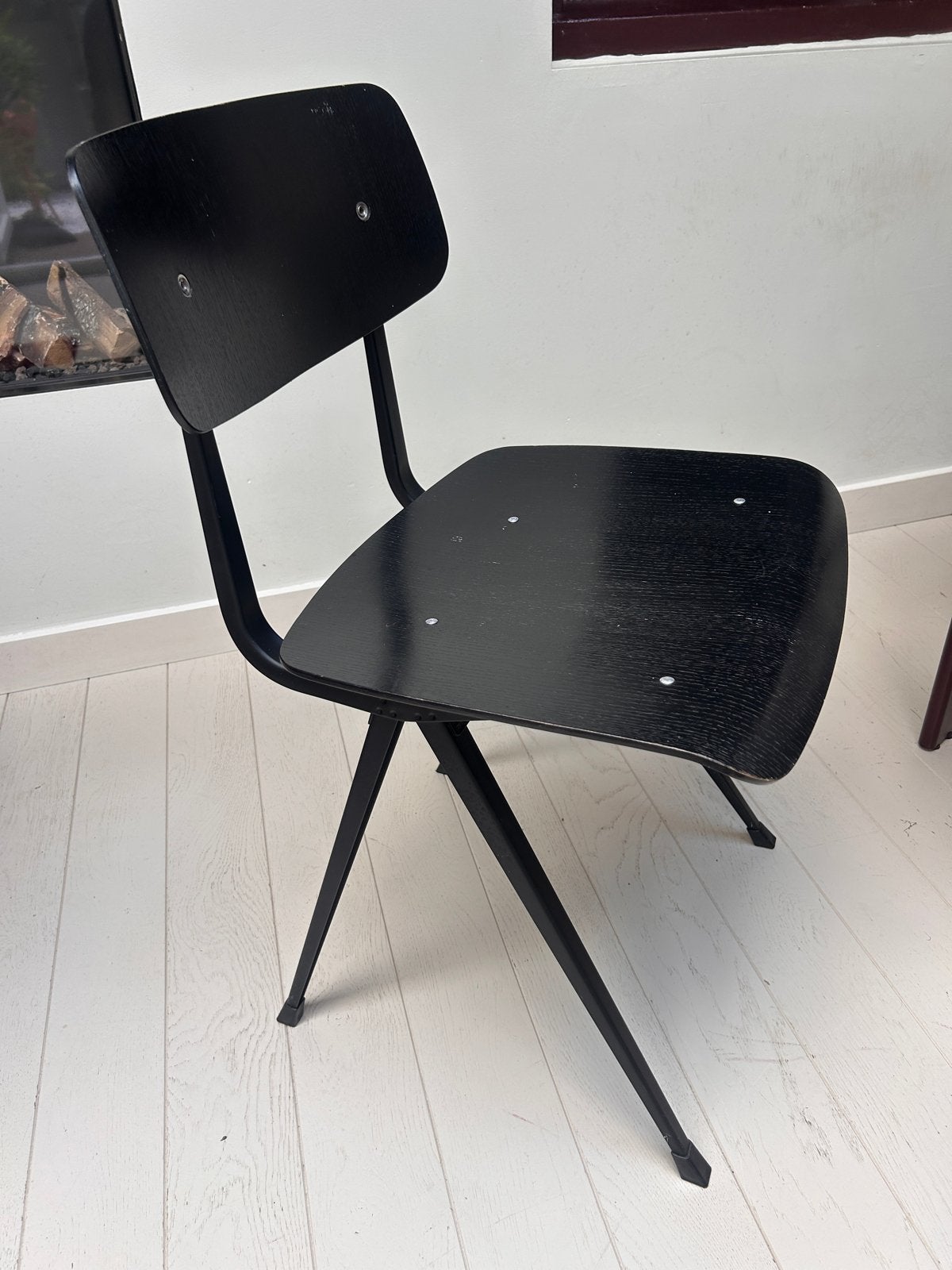 Hay Result stoel van Wim Rietveld en Friso Kramer, Ophalen, Gebruikt, Zwart, Eén