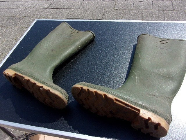 regen laarzen, Kleding | Heren, Schoenen, Ophalen of Verzenden, Gedragen, Overige kleuren, Regenlaarzen